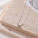 Women's Jewelry Small Sweet Love Zircon Titanium Steel Necklace Female Versatile Clavicle Chain Fashionable Simple Exquisite Peach Heart Pendant_ipsvogv.com