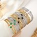 INS Trend White Shell Wer Stainless Steel K Gold Plated Women's High Quality Bracelet_ipsvogv.com