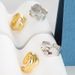 Adjustable Plain Ring Ring, Women's Opening, Men's Jewelry, Simple And Personalized Opening_ipsvogv.com