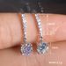 Cao Shi Micro Inlaid Diamond Zircon Classic Four Claw Simple and Exquisite Earhook Daily Commuter Versatile Earrings for_ipsvogv.com