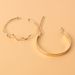 Retro Alloy ECG Wave Bracelet Ins Simple Cold Style Gold Multi Layer Bracelet_ipsvogv.com