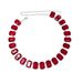 Fashion all match square crystal necklace light luxury sexy ladies clavicle chain accessories necklace_ipsvogv.com