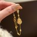 Italian Ancient Style, Brushed Craftsmanship, Gourd Bracelet, Fashionable And Versatile, Light Luxury Style_ipsvogv.com