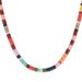 Colored Beaded Necklace Female Ins Candy Rainbow Stacked Clavicle Chain_ipsvogv.com