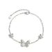 S Pure Silver Necklace, Light Luxury And Agile, Forest Style Butterfly Aurora Will Emit Light, Earrings, Niche High-end_ipsvogv.com