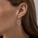 Unisex Niche Design, High Grade Hollow Diamond Shaped, Fully Inlaid Zircon Pendant, Light Luxury Style Earrings For Women_ipsvogv.com