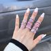 Wedding Series S Sterling Silver Ring Women's Pink Zircon Design Sense, Temperament Fashion Handicraft_ipsvogv.com