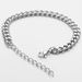 Titanium Steel Men's Polished Six-Sided Fashion Couple Versatile Cuban Chain Bracelet Adjustable Jewelry_ipsvogv.com