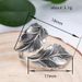 Cao Shi's For Women Exaggerated Personality And Fashionable Vintage Wide Face Leaf Ring With Adjustable Opening_ipsvogv.com