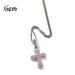 Gold Plated Fashion Mini Cross Personality Versatile Short Clavicle Chain Women's Diamond Fashion Jewelry_ipsvogv.com