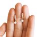 Cao Shi's Popular Fashion OL Accessories Circle Full Diamond Zircon Women's Copper Plated Gold Earrings_ipsvogv.com