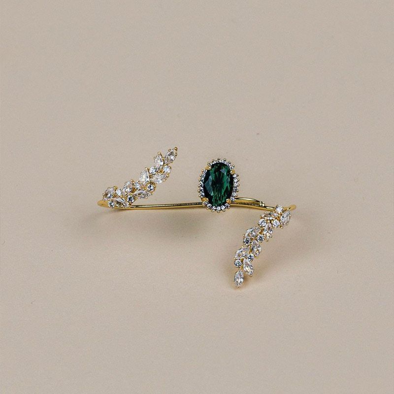 Fashion Zircon Oval Ring Women Jewelry Adjustable Three Finger Ring Bridal Wedding Accessories Ring_ipsvogv.com