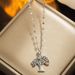 Hollow out Life Tree Necklace Ornament Colorful Diamond Wisdom Tree Pendant Female Gold Collar Chain Color Preservation_ipsvogv.com