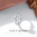 2 Carat Ring Ring Female Niche Design Fashion Personality Light Luxury Net Red Live Broadcast Moissanite Open Temperament_ipsvogv.com