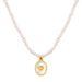 French Minimalist And Elegant Temperament, Gentle Freshwater Pearl Jewelry Inlaid With White Shells, Design Sense_ipsvogv.com