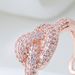 Subtle, fresh, sweet Korean style versatile for women, inlaid with copper zircon windi ri, geometric index fier_ipsvogv.com