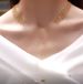 Pearl Cross Braided Necklace Skirt Lace Choker Ins Light Luxury High-end Adjustable Clavicle Chain_ipsvogv.com