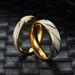 Korean Version Of Light Luxury Titanium Steel With Diagonal Stripes, Couple Pairs, Ring Making Trend, Tail Ring, Hand_ipsvogv.com
