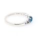 Women's Jewelry Silver Plated Aladdin Princess Jasmine Ring Fashion Light Luxury Blue Princess Ring Gift Female_ipsvogv.com