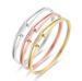 Bangles Titanium Steel Fashion Niche Bracelet Hollow Diamond Design Stainless_ipsvogv.com