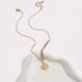 Rose Brand Necklace Female Ins Titanium Steel Colorless Gold Same Style Rose Pendant French Style_ipsvogv.com