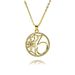 Round Hollow Necklace For Girls Light Luxury Niche Design High End New Clavicle Chain Strong Chain Summer Gift_ipsvogv.com
