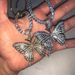 Cuban Butterfly Necklace Diamond Butterfly Pendant neckchain hip hop jewelry tennis Choker_ipsvogv.com