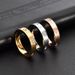 Women's Jewelry High End Love Round Diamond Ring K Gold Non Fading Couple Engagement Wedding Jewelry Accessories_ipsvogv.com