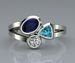 New Personalized And Beautiful Irregular Tricolor Stone Ring_ipsvogv.com