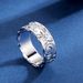 Cao Shi's New Simple Relief Vine Women's Fashion Ring Hand Jewelry_ipsvogv.com