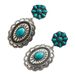 Exaggerated White Turquoise Pendant For Women, Fashionable And High-quality Ethnic Style Earrings_ipsvogv.com