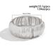 Ins Cool Style Metal Matte Fashion Texture Water Drop Hug Bracelet For Women_ipsvogv.com