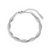 Women's Jewelry Niche Design Clavicle Chain Two Strand Braided Fishbone Shape Stainless Steel K Gold Plated Bracelet Necklace Jewelry_ipsvogv.com