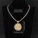2025 New Thorn Cross Zinc Alloy Full Rhinestone Pendant Tennis Necklace_ipsvogv.com