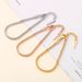 Fashion Stainless Steel Bracelet Titanium Steel Snake Bone Chain Lobster Clasp Tail Chain Decoration Fashion Trend DIY Ladies Bracelet_ipsvogv.com