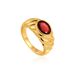 Unisex Personalized Fashion All Match Ring Inlaid White And Green Ring Retro Multi Color Zircon Ring_ipsvogv.com