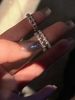Sparkling Zirconia Female Niche Double Layered Open High End Ins Design Style Fashion Ring With Adjustable Index Finger_ipsvogv.com