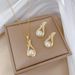 High Quality Pearl Cubic Zirconia Pendant Necklace Earrings Jewelry Set for Women Fashion Sweet Wedding Jewlery Sets Gifts_ipsvogv.com