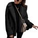 Women's Clothing Fashion Suit Collar Plush Jacket Top Women's Fur Coat Autumn and Winter New Artificial Fur Women_ipsvogv.com