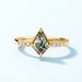 new Products Dedicated To S925 Silver Green Moss Ring Water Grass Agate Ring Noble_ipsvogv.com