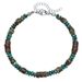 Simple Turquoise Wood Bead Bracelet Men's Trendy Fashion All Match High End Beaded Coconut Shell Bracelet Men's Jewelry_ipsvogv.com