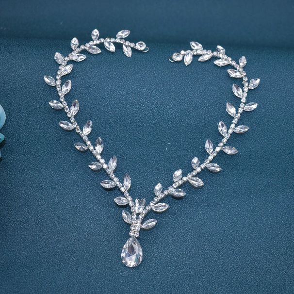 Women's Crystal Headband For Wedding Bridal Hair Accessories - Handmade Rhinestone Floral Tiara For Parties & Special Occasions_ipsvogv.com