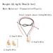 Exaggerated Geometric Teardrop Shaped Choker Versatile Long Black Rope Strap Pendant Necklace_ipsvogv.com