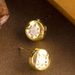 Fashionable Simple Diamond Inlaid Zircon Hollow Octagonal Star For Women, Niche And Versatile Silver Needle Earrings_ipsvogv.com