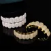 Hip Hop Braces, Personalized VVS Moissanite Dia Dental Grills Men's Hip-hop Jewelry 14K Gold Sier Iced Out Grillz_ipsvogv.com
