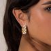 Temperament Earrings, High End C Shaped Pearl Earrings, Niche Earrings, Internet Celebrity Simple And Cold Style Earrings_ipsvogv.com