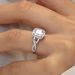 Cao Shifang Bag Chain Twisted Arm Zircon Women's Design Style Fashionable Wedding Girlfriend Engagement Ring_ipsvogv.com
