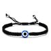 7 knot braided red rope bracelet female Evil hamsa palm eye evil devil's eye pendant bracelet_ipsvogv.com
