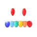Unisex Colorful Vampire Fangs Hip Hop Gold Braces Hiphop Grillz_ipsvogv.com