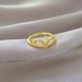 【 Real Gold 】 Crown Thread Sky Wedding Adjustable Opening, Simple Handmade Ring, Couple's Pair Ring_ipsvogv.com